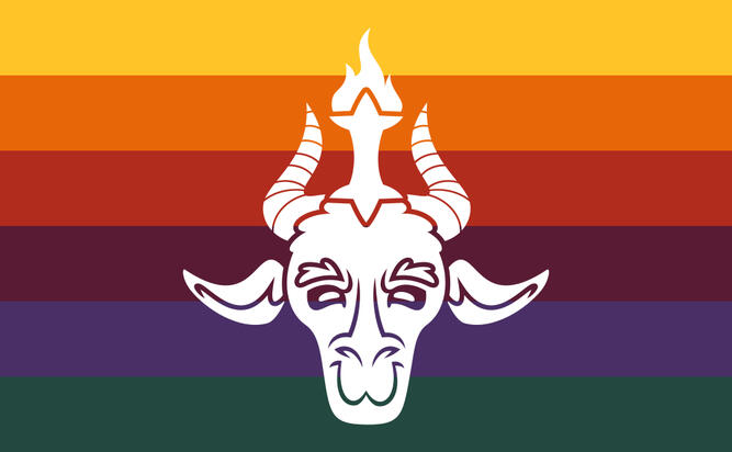 Baphometgender Flag